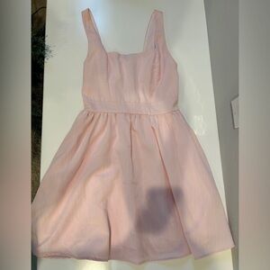 Pretty light pink mini dress-size small